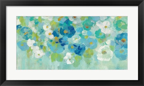 Framed Spring Aroma I White Flowers Print