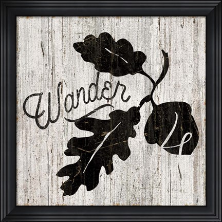 Framed Lake Lodge XI Neutral Print
