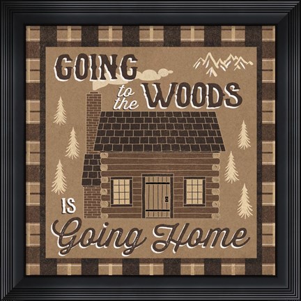 Framed Great Outdoors I Print