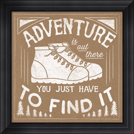 Framed Great Outdoors VII Print