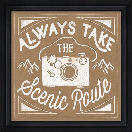 Framed Great Outdoors VIII Print