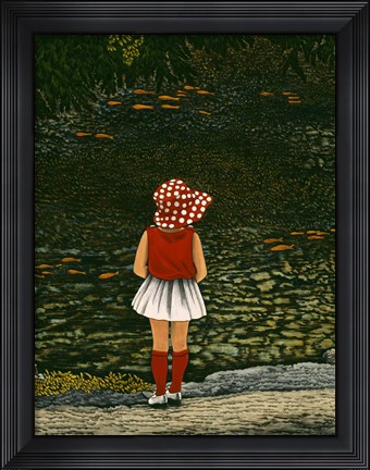 Framed Goldfish Print
