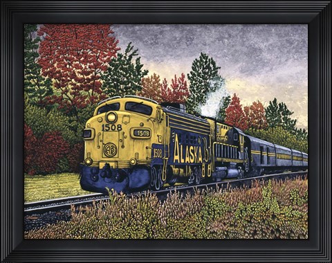 Framed Engine #1508 Print