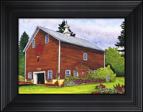 Framed Remsen - The Old Barn Print