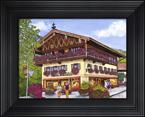 Framed Kathe Wohlfahrt Print