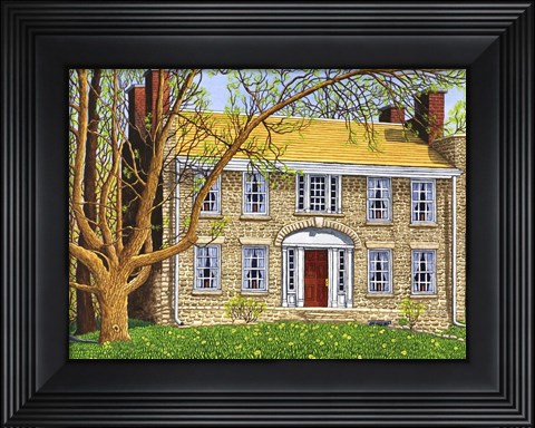 Framed Hull House Print