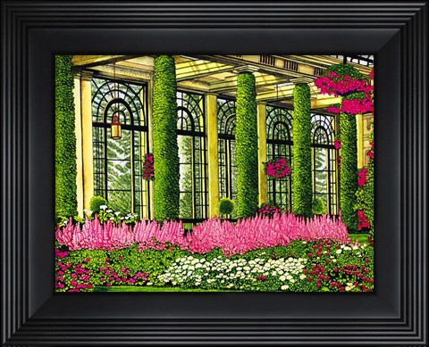 Framed Longwood Gardens - Conservator, Pennsylvania Print
