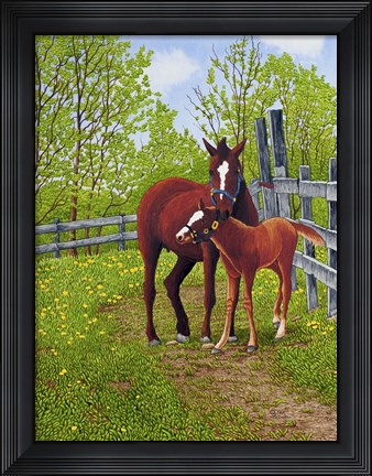 Framed Mother&#39;s Love, Machias Ny Print