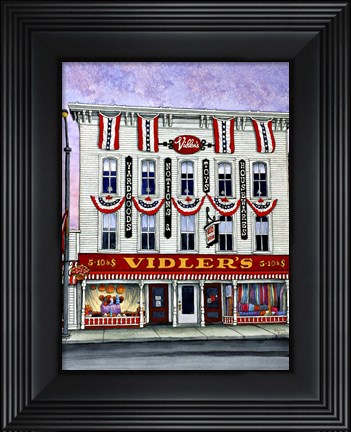 Framed Vidler&#39;s 5&amp;10, East Aurora Ny Print