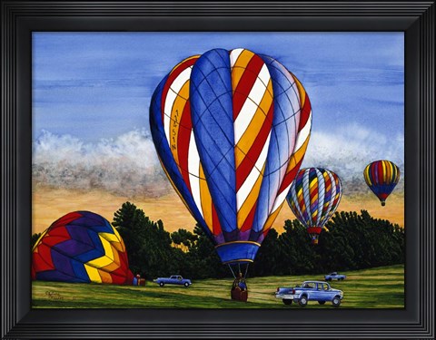 Framed Lift Off Print