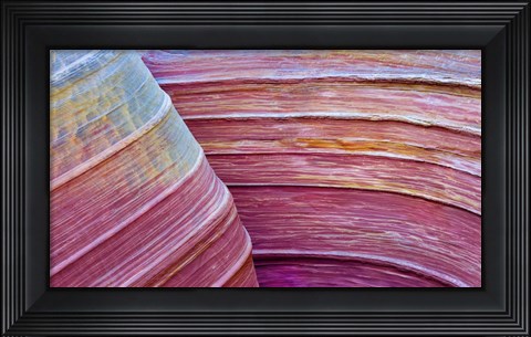 Framed Rainbow Rocks Print