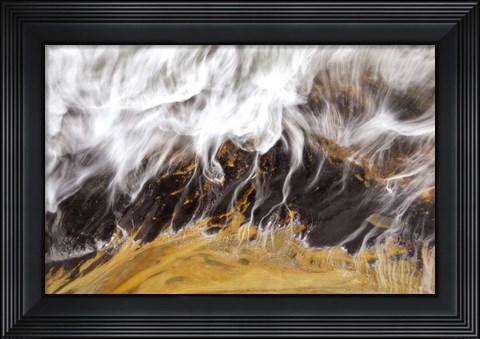 Framed Receding Wave Print