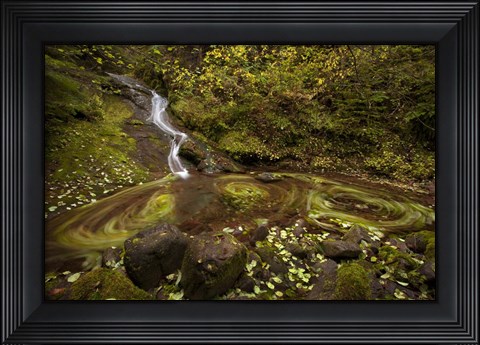 Framed Three Blurs Print