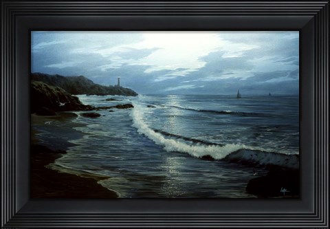 Framed Beach 1 Print