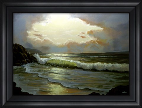 Framed Beach 2 Print