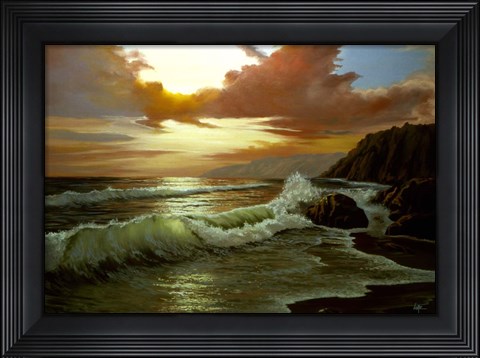 Framed Beach 4 Print