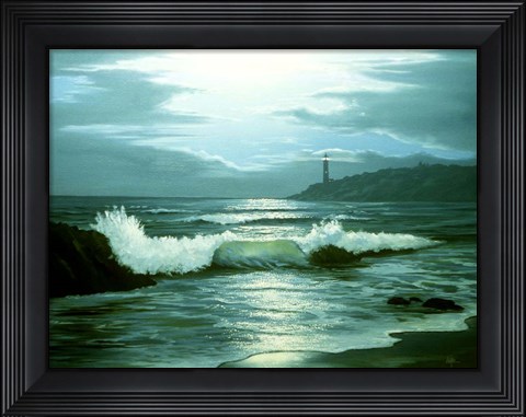 Framed Lighthouse 7 Print
