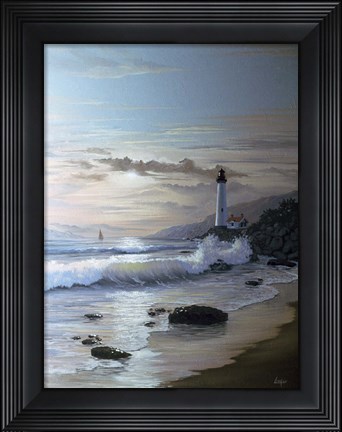 Framed Lighthouse 8 Print