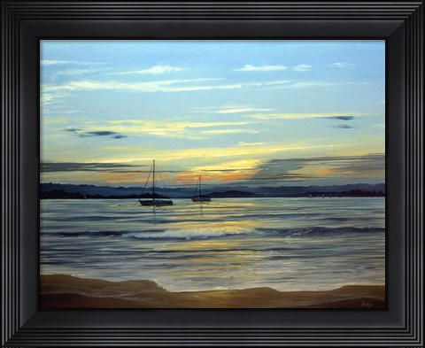 Framed Beach 5 Print