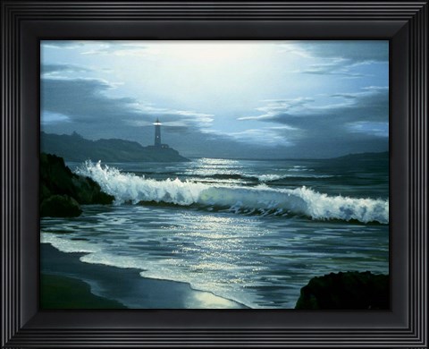 Framed Lighthouse 9 Print