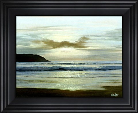 Framed Waves 6 Print