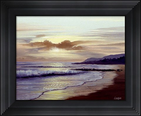 Framed Waves 7 Print