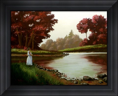 Framed Autumn Trees 6 Print