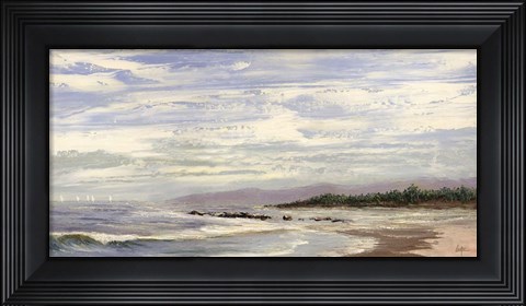 Framed Distant Sails Print