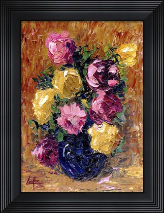 Framed Moms Roses Print
