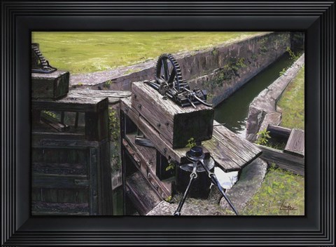 Framed Canall 2 Print