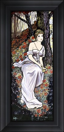 Framed Ladyfl Print