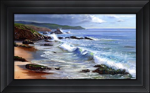 Framed Seascape Print