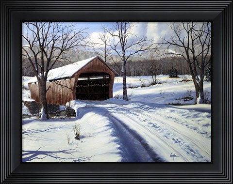 Framed Winter 1 Print