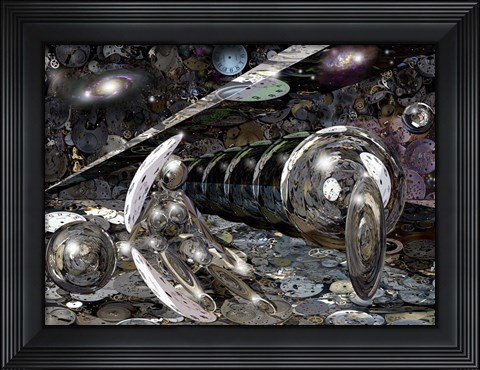 Framed Birth Of Beauty Print