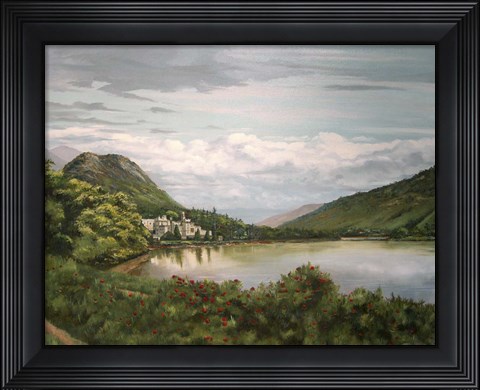 Framed Kylemore Abbey Print