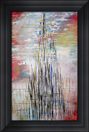 Framed Vibrations Print