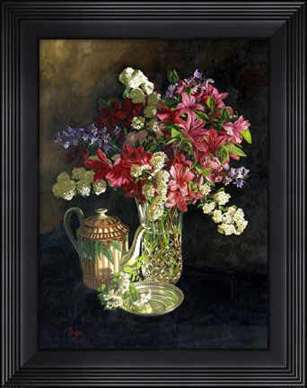 Framed Spring Bouquet Print