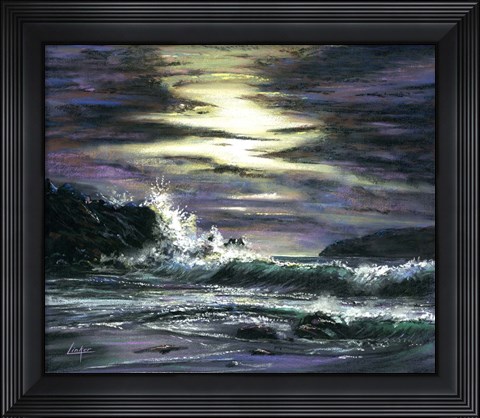 Framed Blue Moon Print