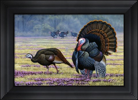 Framed Commanding Attention Print