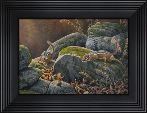 Framed Eye On The Prize Print