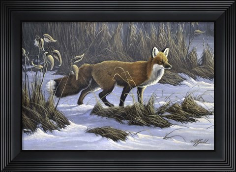 Framed On Stand By Print