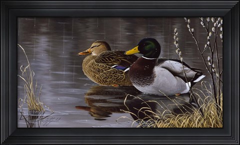 Framed Spring Morning Print