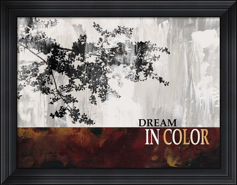 Framed Dream in Color Print