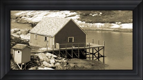 Framed Morning  Catch II Print