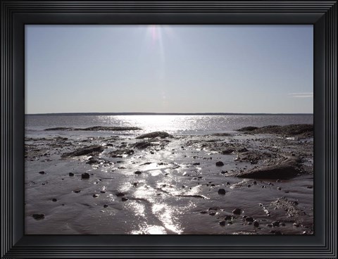 Framed Atlantic Skies II Print