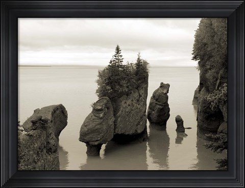 Framed Tides In Print