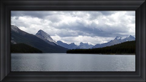 Framed Blue Horizon I Print