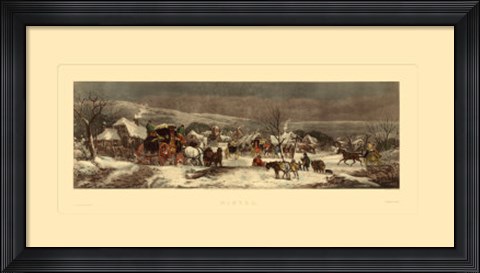 Framed Winter Print