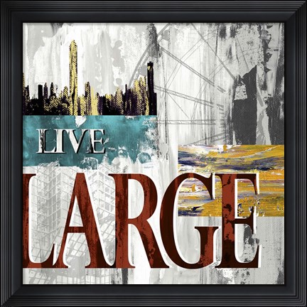 Framed Good Life I Print