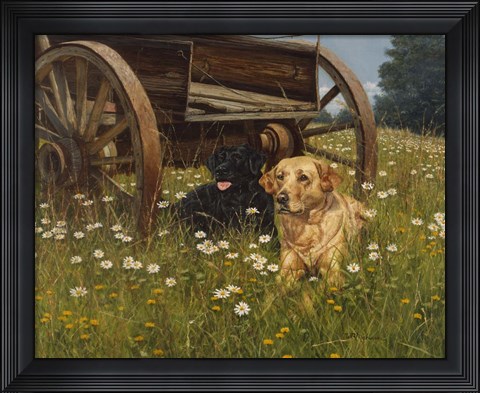Framed Rest Awhile Print